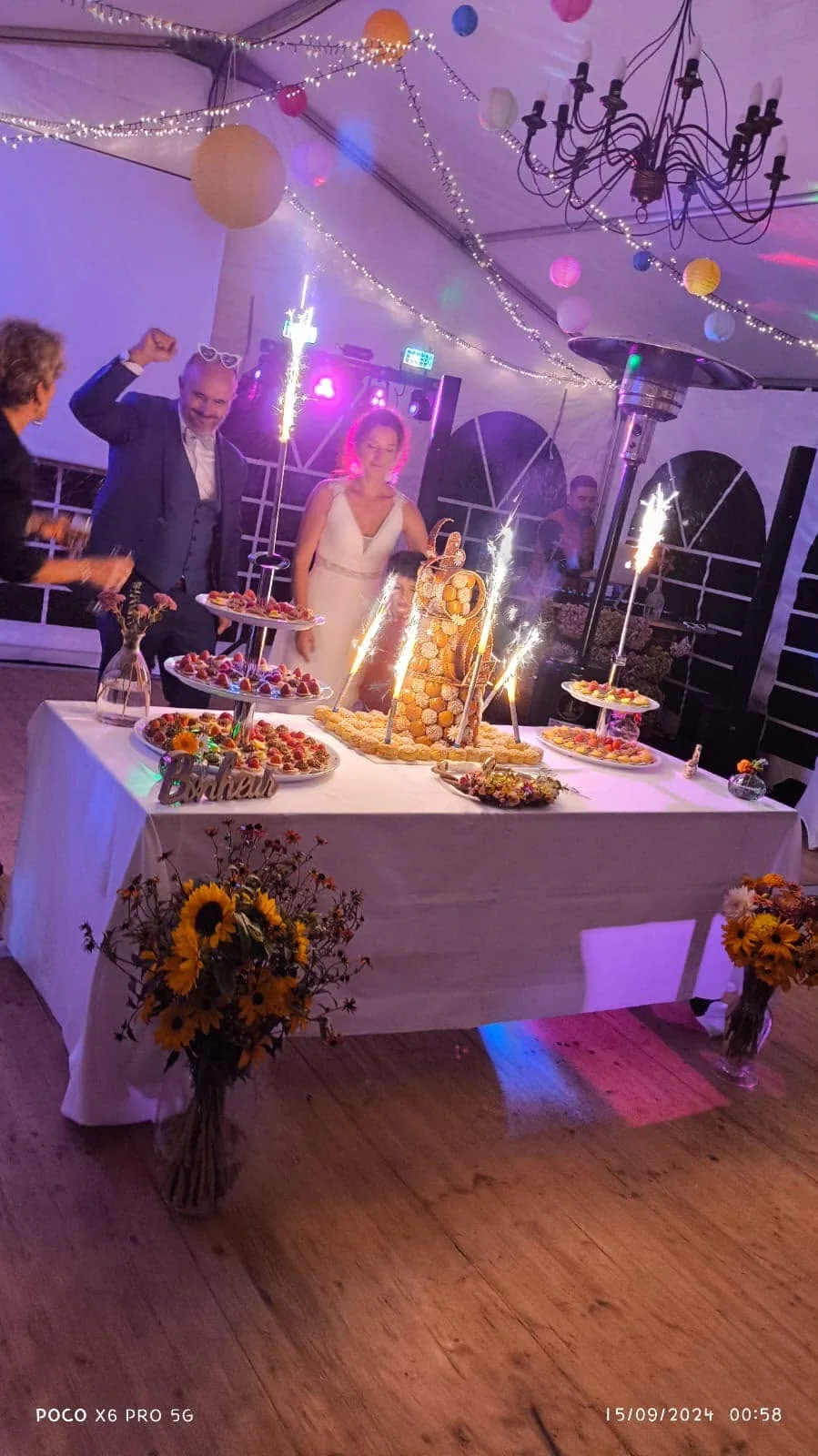 Buffet apéritif pour un événement privé